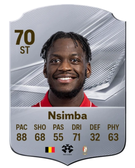 Nsimba 70 Common ST FC 26 card