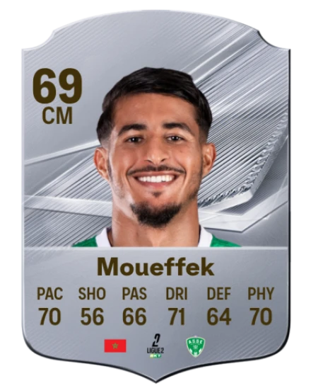 Moueffek 69 Silver CM FC 27 card