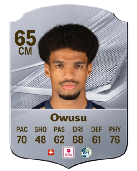 Owusu 65 Common CM FC 26 card