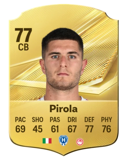 Pirola 77 Common CB FC 26 card