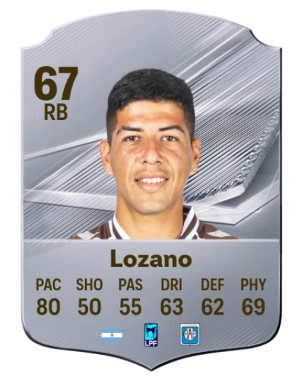 Lozano 67 Common RB FC 26 card
