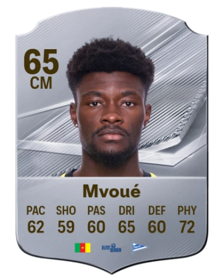Mvoué 65 Common CM FC 26 card