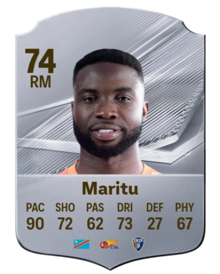 Maritu 74 Common RM FC 26 card