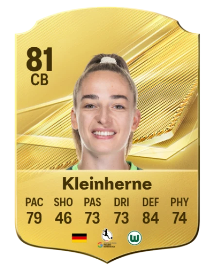 Kleinherne 81 Common CB FC 26 card