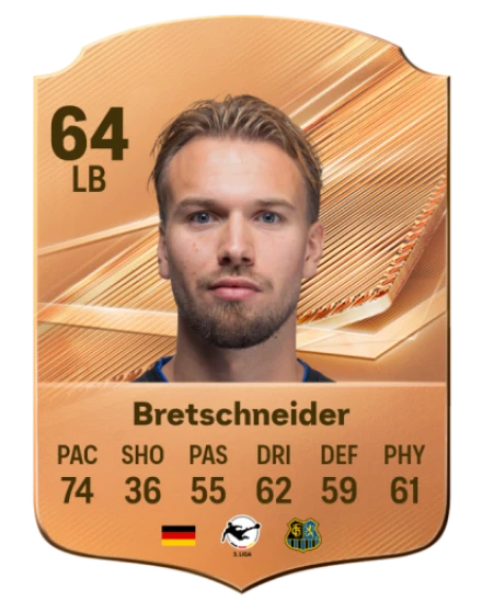 Bretschneider 64 Common LB FC 26 card