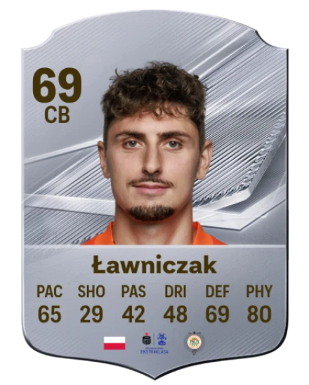 Ławniczak 69 Common CB FC 26 card