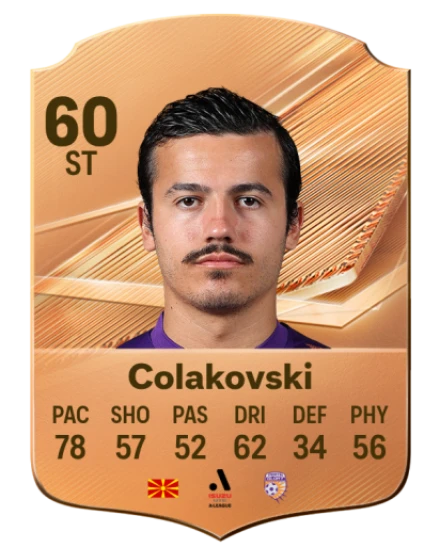 Colakovski 60 Bronze ST FC 27 card
