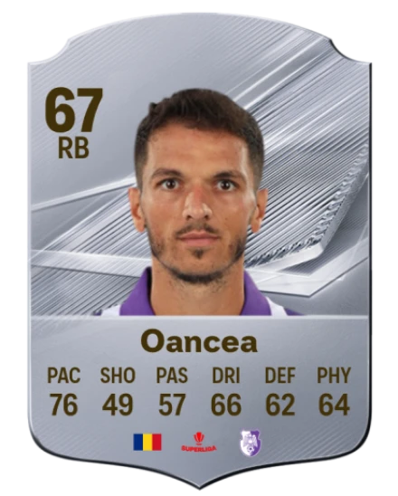 Oancea 67 Common RB FC 26 card