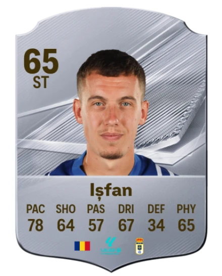 Ișfan 65 Silver ST FC 27 card