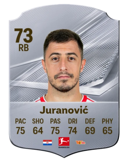 Juranović 73 Silver RB FC 27 card
