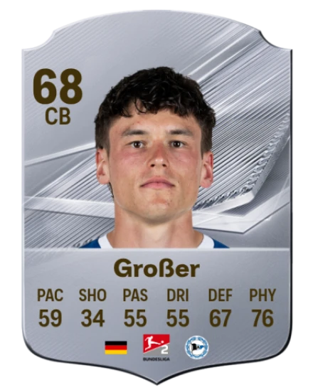 Großer 68 Common CB FC 26 card