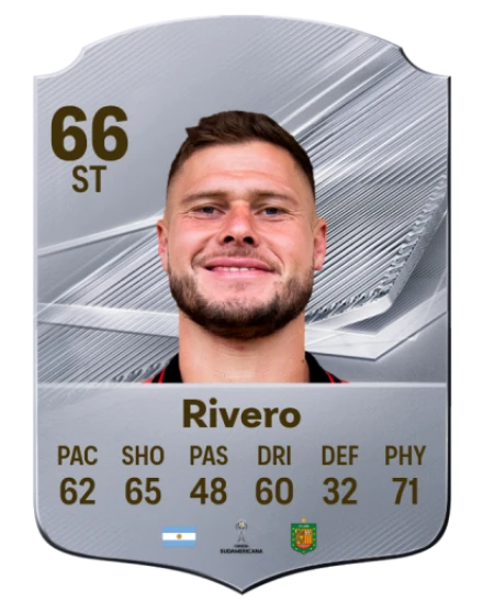 Rivero 66 Silver ST FC 27 card