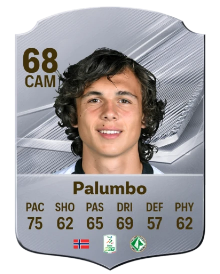 Palumbo 68 Silver CAM FC 27 card