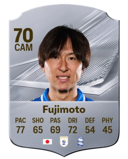 Fujimoto 70 Silver CAM FC 27 card