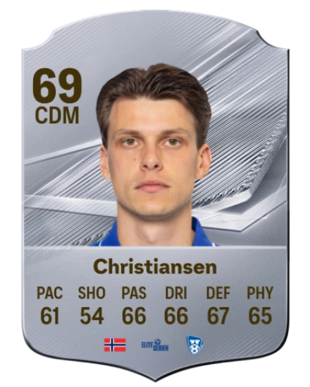 Christiansen 69 Common CDM FC 26 card