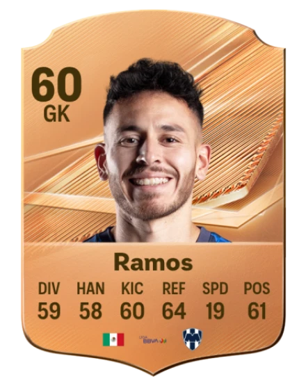 Ramos 60 Bronze GK FC 27 card