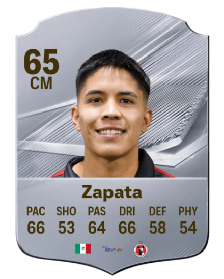 Zapata 65 Silver CM FC 27 card