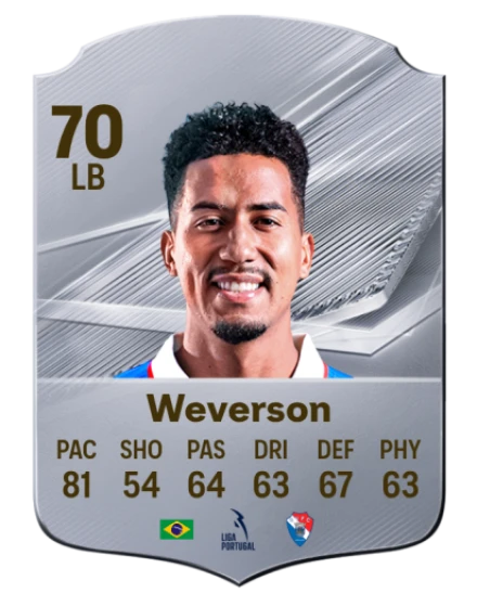 Weverson 70 Common LB FC 26 card
