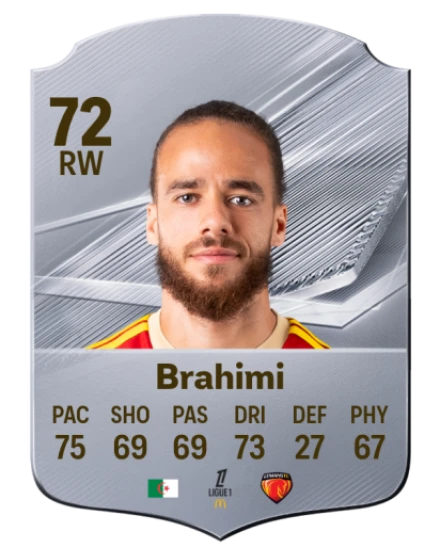 Brahimi 72 Common RW FC 26 card