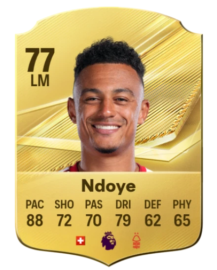 Ndoye 77 Common LM FC 26 card