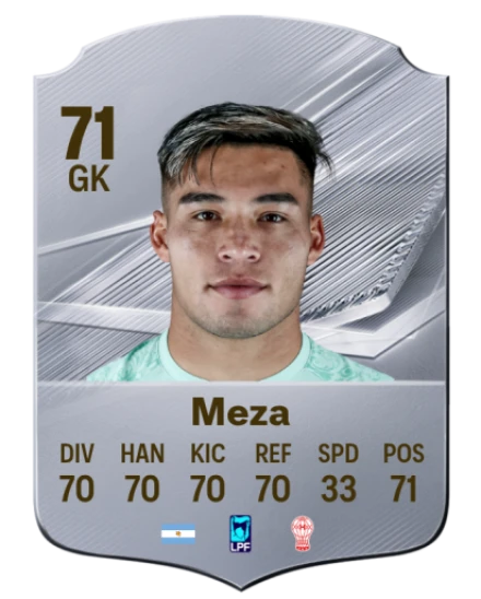 Meza 71 Common GK FC 26 card
