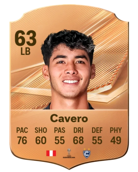 Cavero 63 Bronze LB FC 27 card