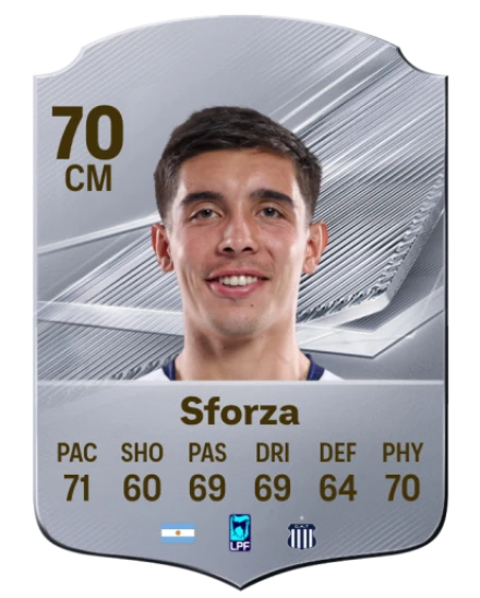Sforza 70 Common CM FC 26 card