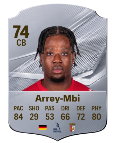 Arrey-Mbi 74 Common CB FC 26 card