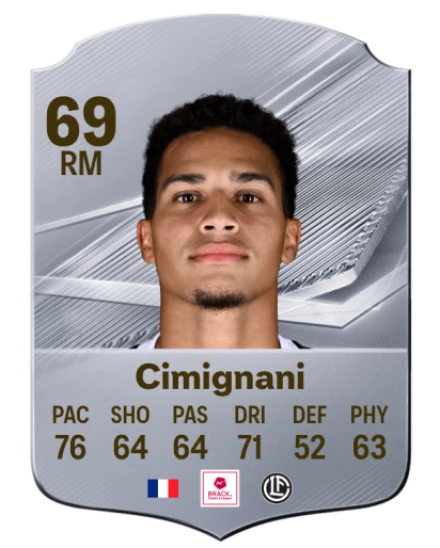 Cimignani 69 Common RM FC 26 card