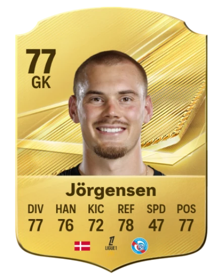 Jörgensen 77 Common GK FC 26 card