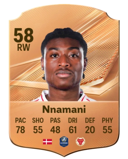 Nnamani 58 Bronze RW FC 27 card