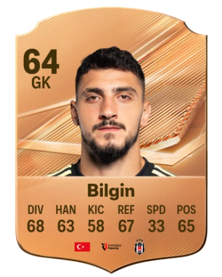 Bilgin 64 Common GK FC 26 card