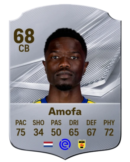 Amofa 68 Common CB FC 26 card