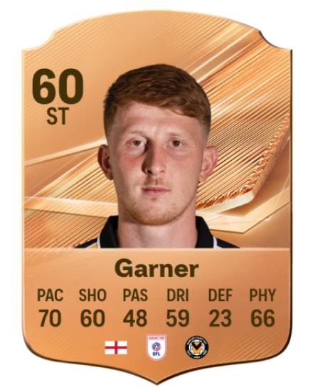 Garner 60 Bronze ST FC 27 card