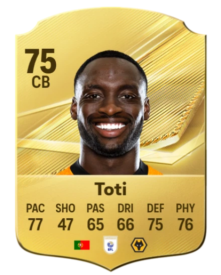 Toti 75 Common CB FC 26 card