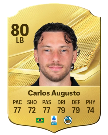 Carlos Augusto 80 Gold LB FC 27 card
