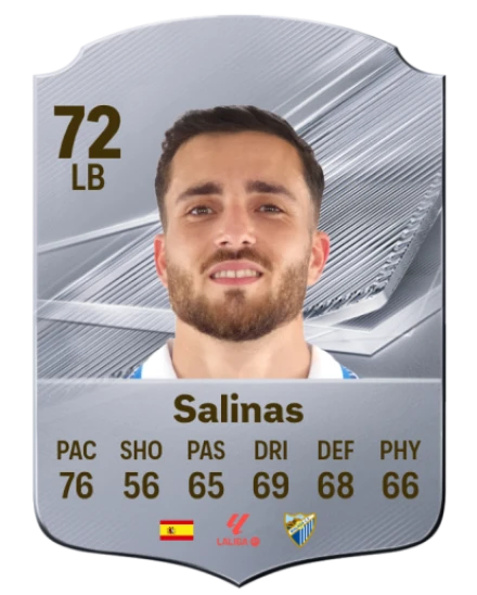 Salinas 72 Common LB FC 26 card