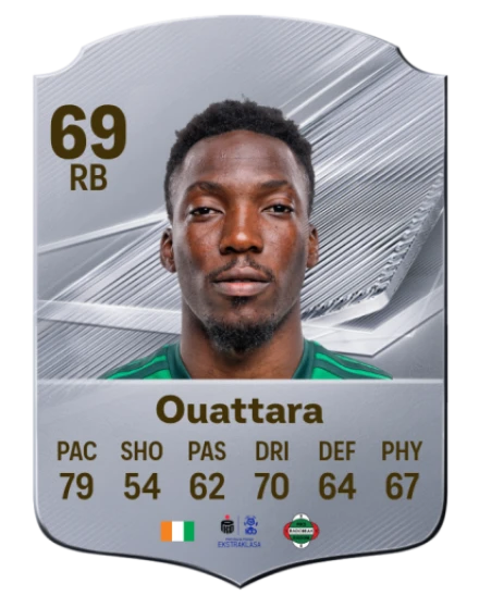 Ouattara 69 Common RB FC 26 card