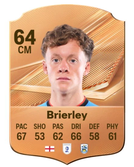 Brierley 64 Bronze CM FC 27 card