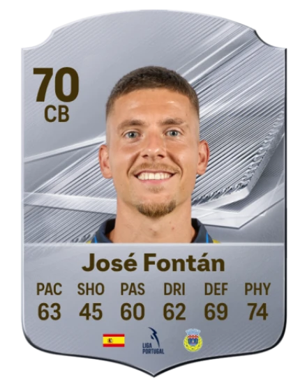 José Fontán 70 Common CB FC 26 card