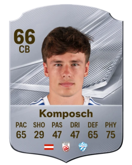 Komposch 66 Common CB FC 26 card