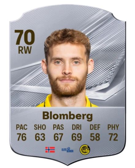 Blomberg 70 Common RW FC 26 card