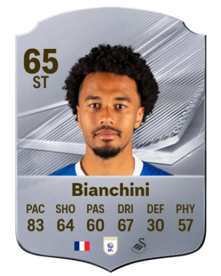 Bianchini 65 Silver ST FC 27 card