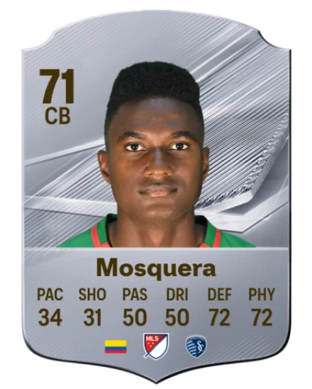 Mosquera 71 Common CB FC 26 card