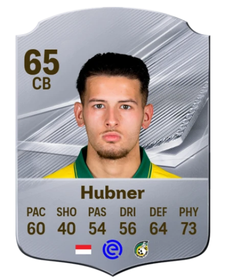 Hubner 65 Common CB FC 26 card