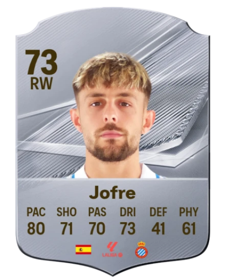 Jofre 73 Silver RW FC 27 card