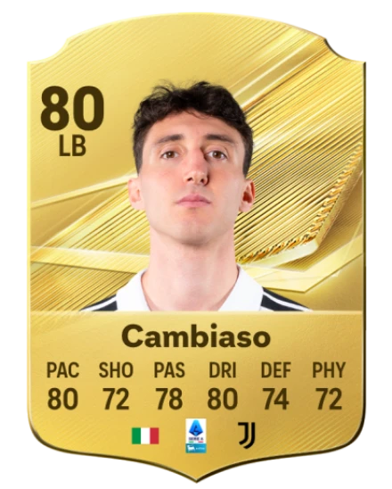 Cambiaso 80 Common LB FC 26 card