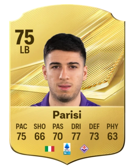 Parisi 75 Common LB FC 26 card