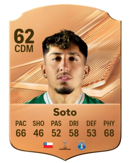 Soto 62 Bronze CDM FC 27 card