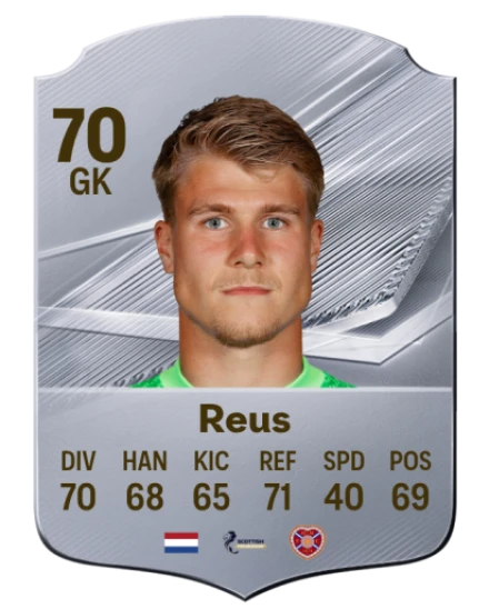 Reus 70 Common GK FC 26 card